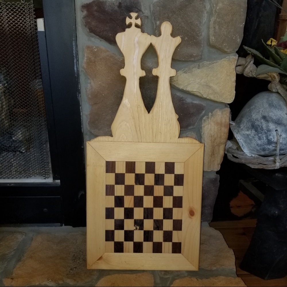 Wood serving trays